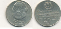 Deutschland,DDR, 20 Mark, J.1592 Karl Marx,