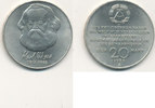 Deutschland,DDR, 20 Mark, J.1592 Karl Marx,