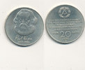 Deutschland,DDR, 20 Mark, J.1592 Karl Marx,