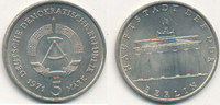 Deutschland,DDR, 5 Mark J.1536 Brandenburger Tor,
