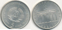 Deutschland,DDR, 5 Mark J.1536 Brandenburger Tor,