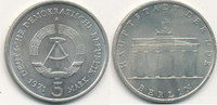 Deutschland,DDR, 5 Mark J.1536 Brandenburger Tor,