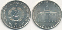 Deutschland,DDR, 5 Mark J.1536 Brandenburger Tor,