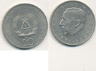Deutschland,DDR, 20 Mark, J.1531 Heinrich Mann,