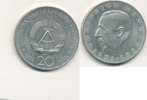 Deutschland,DDR, 20 Mark, J.1531 Heinrich Mann,
