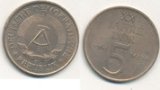 Deutschland,DDR, 5 Mark J.1524 20 Jahre DDR,