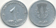 Deutschland,DDR, 1 Pfennig J.1501