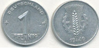 Deutschland,DDR, 1 Pfennig J.1501