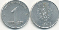 Deutschland,DDR, 1 Pfennig J.1501
