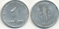 Deutschland,DDR, 1 Pfennig J.1501
