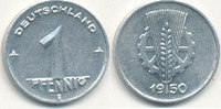 Deutschland,DDR, 1 Pfennig J.1501