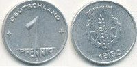 Deutschland,DDR, 1 Pfennig J.1501