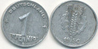 Deutschland,DDR, 1 Pfennig J.1501