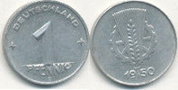 Deutschland,DDR, 1 Pfennig J.1501