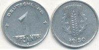 Deutschland,DDR, 1 Pfennig J.1501