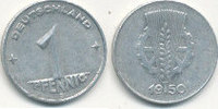 Deutschland,DDR, 1 Pfennig J.1501