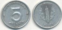 Deutschland,DDR, 5 Pfennig J.1502