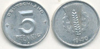 Deutschland,DDR, 5 Pfennig J.1502