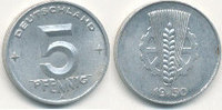 Deutschland,DDR, 5 Pfennig J.1502