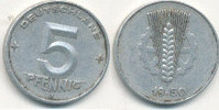 Deutschland,DDR, 5 Pfennig J.1502