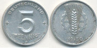 Deutschland,DDR, 5 Pfennig J.1502