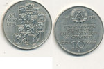 Deutschland,DDR, 10 Mark, J.1630 40 Jahre DDR,