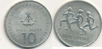 Deutschland,DDR, 10 Mark, J.1623 DDR Sport,