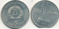 Deutschland,DDR, 5 Mark, J.1626 Katharinen Kirche Zwickau,