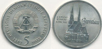 Deutschland,DDR, 5 Mark, J.1626 Katharinen Kirche Zwickau,