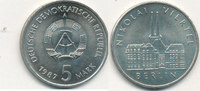 Deutschland,DDR, 5 Mark, J.1613 Nikolai Viertel Berlin,