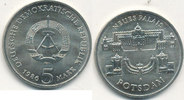 Deutschland,DDR, 5 Mark, J.1610 Neues Palais Potsdam,