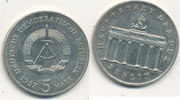 Deutschland,DDR, 5 Mark, J.1536 Brandenburger Tor,