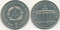 Deutschland,DDR, 5 Mark, J.1536 Brandenburger Tor,