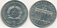 Deutschland,DDR, 5 Mark, J.1536 Brandenburger Tor,