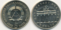 Deutschland,DDR, 5 Mark, J.1536 Brandenburger Tor,