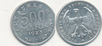 Deutsches Reich,Weimarer Republik, 500 Mark J.305