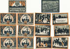 Deutsches Reich, Schlesien, 6x50, 75 Pfennige, Grünberg,Stadt,