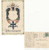 Deutsches Reich, Kaiserreich, Ansichtskarte,Prägekarte, 1.Weltkrieg,Patriotische Karte, -