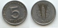 Deutschland 5 Pfennig DDR