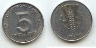 Deutschland 5 Pfennig DDR