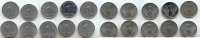 Deutschland 1 Pfennig DDR Lot 10 Stück