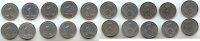 Deutschland 1 Pfennig DDR Lot 10 Stück