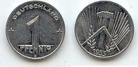 Deutschland 1 Pfennig DDR