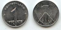 Deutschland 1 Pfennig DDR