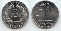 Deutschland 50 Pfennig DDR