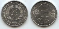 Deutschland 2 Mark DDR