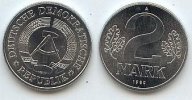 Deutschland 2 Mark DDR