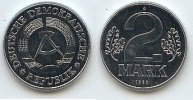 Deutschland 2 Mark DDR