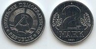Deutschland 2 Mark DDR