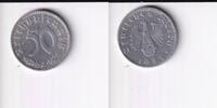 Deutsches Reich, Drittes Reich, 50 Reichspfennig mit Hakenkreuz, -
